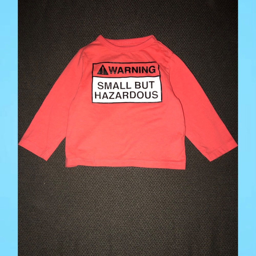 Infant Graphic shirt 🧡🤍